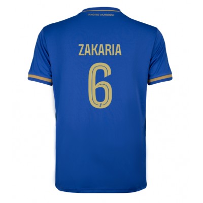 Billiga AS Monaco Denis Zakaria #6 Borta fotbollskläder 2025-26 Kortärmad Billiga AS Monaco Denis Zakaria #6 Borta fotbollskläder 2025-26 Kortärmad